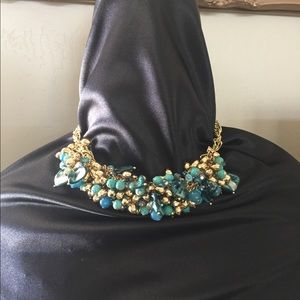 Turquoise tone necklace